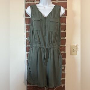 Maurices Olive Green Sleeveless Romper